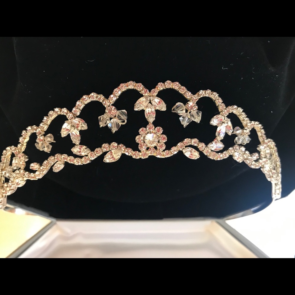 Tiara Headpiece & Earrings